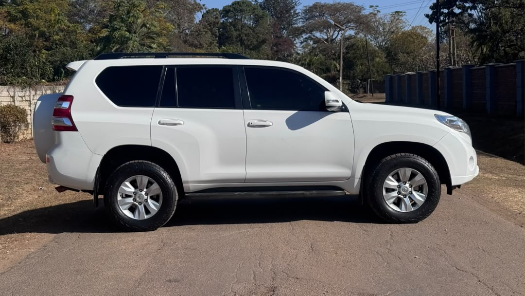 Toyota Landcruiser Prado Rear View